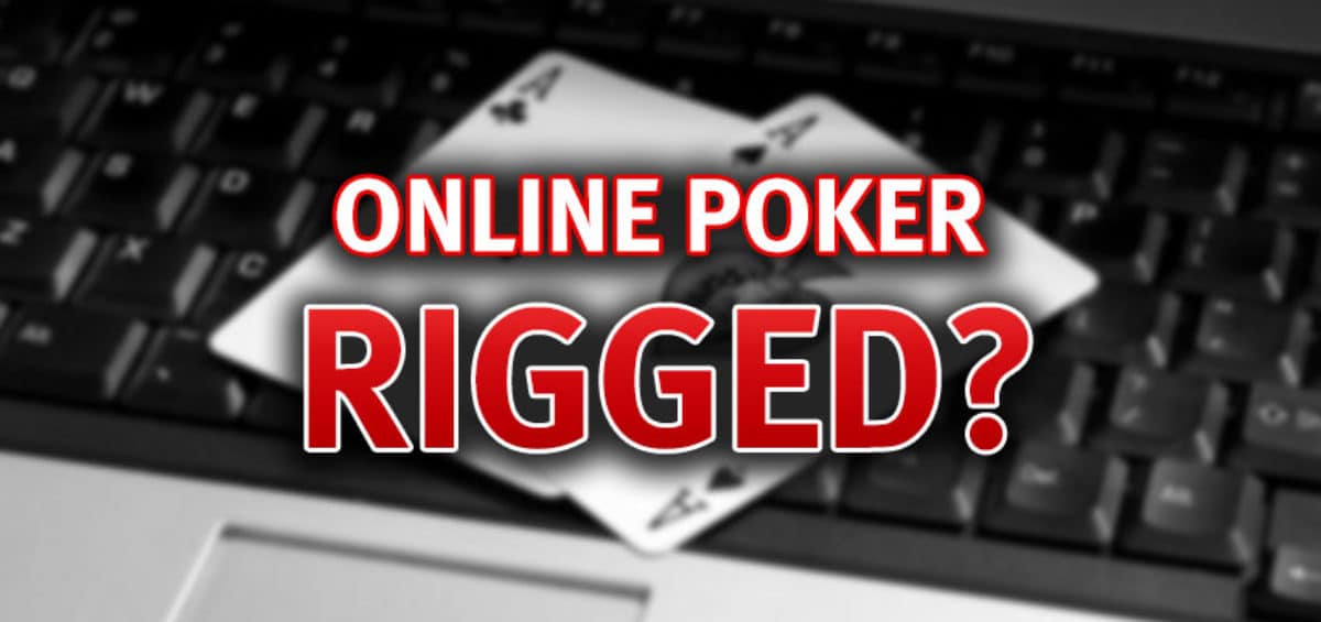 ¿Está manipulado el póker en línea?