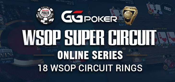 GGPoker y las WSOP Colaboran en las WSOP Super Circuit Online Series