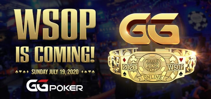 GGPoker & Las WSOP Lanzarán Eventos de Brazaletes de las WSOP en Julio